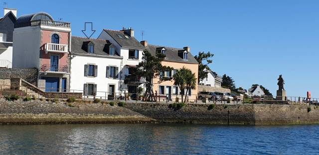 REF 606 - Belle Maison Rnove vue Ville Close  Concarneau