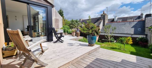 REF 650 - Trs jolie villa en plein coeur de Concarneau avec Jardin clos